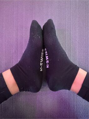 Used Socks K-Swiss Athletic Gym sock- Comfort Fit